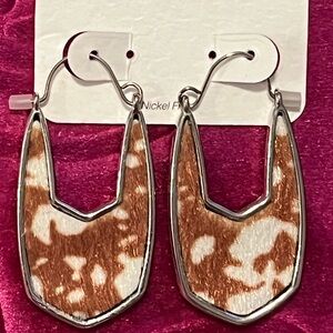 NWT NICKEL FREE reversible earrings.